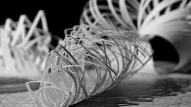 Struttura a spirale in carta